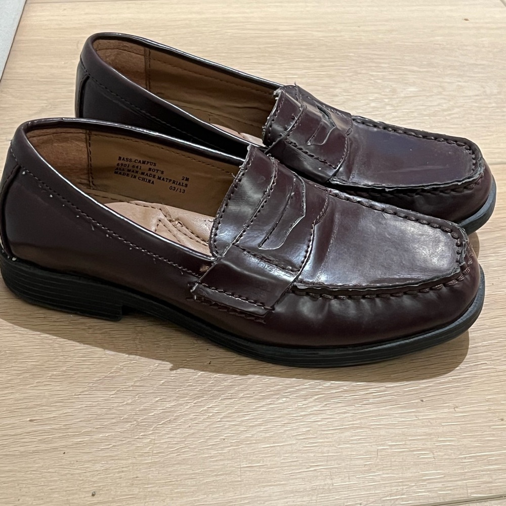 Kids Brown Loafers
